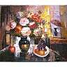 Still life,Flower oil painting